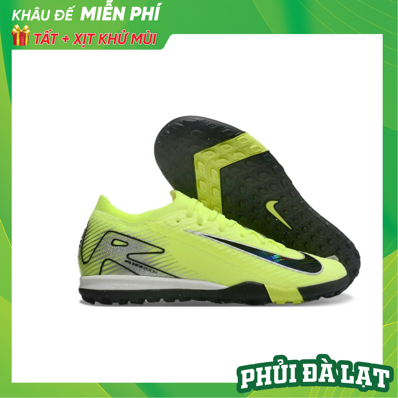 [ Size 36 37 38 ] Vapor 16 Elite Xanh Chuối